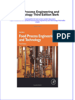 [Download pdf] Food Process Engineering And Technology Third Edition Berk online ebook all chapter pdf 