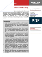 NOMURA NA Currency Risk in A Eurozone Break Up Legal Aspects 18 November 2011 - PP