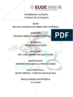 Caso Práctico 1 Grupo Repsol Cuentas Anuales 2019 Módulo Finanzas Aplicadas Jefferson Ricardo Alcívar Álvarez