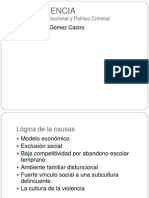 REINCIDENCIA.- Cuestión Constitucional y Político Crimina-Ab. Luis Gómez Castrol