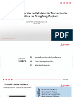 Guía de Operación Del Modelo de Transmisión Automática de Dongfeng Captain