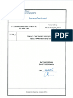 ST Dla Swiatlowodowych Urzadzen Teletransmisyjnych SDH