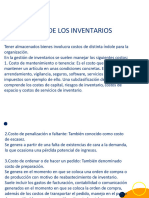 5. Almacenamiento de inventarios