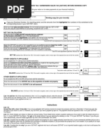 GST101A Return Form Instructions | PDF | Value Added Tax | Taxes