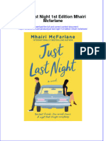 (Download PDF) Just Last Night 1St Edition Mhairi Mcfarlane Online Ebook All Chapter PDF