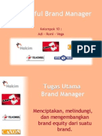 Presentation Brand Manager - Kartu As, Caxon & Holcim