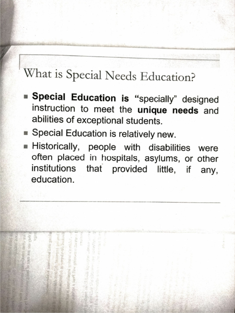 SEN. Inclusive Notes (Confused) | PDF