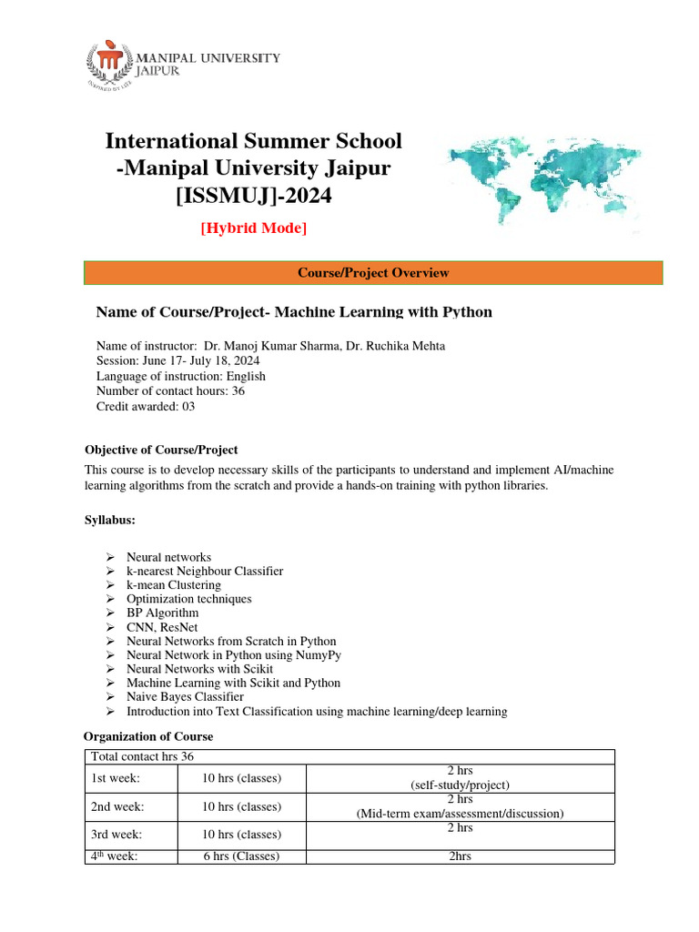 Machine Learning With Python | PDF | Deep Learning | Machine Learning