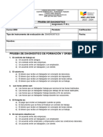 Prueba de Diagnostico de Fol