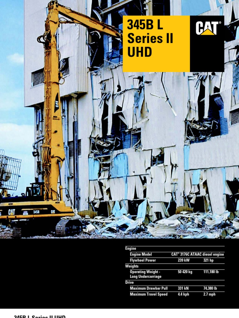 345B L Series II Catalog) | PDF | Horsepower | Engines