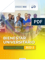 Portafolio de Bienestar Universitario 2022 2 Ok