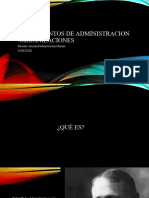 Fundamentos de administración