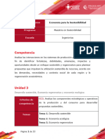 Unidad 3 Economía y Sostenibilidad