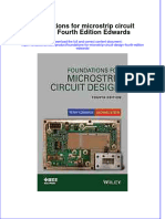 (Download PDF) Foundations For Microstrip Circuit Design Fourth Edition Edwards Online Ebook All Chapter PDF