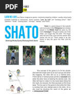 Shatong Game: Rules and Mechanics | PDF