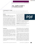 Int Endodontic J - 2014 - Aminoshariae - Master Apical File Size Smaller or Larger A Systematic Review of Healing