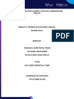 Unidad 3 Matematicas Sistemas de Ecuaciones Lineales