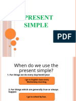 Present Simple Grammar Guides - 140015