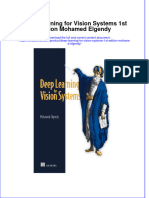 (Download PDF) Deep Learning For Vision Systems 1St Edition Mohamed Elgendy Online Ebook All Chapter PDF