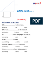 Final Test Level5