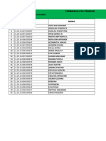 CONTOH PENGISIAN REVISI KTA PRAMUKA