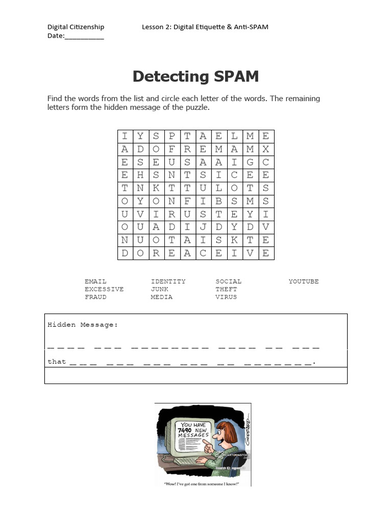 (Optional) P3 Detecting SPAM Word Search | PDF | Finance & Money ...