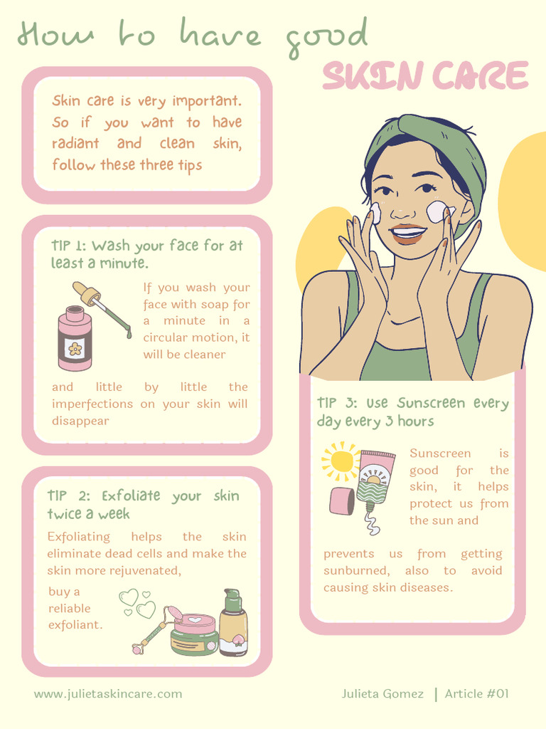 Skincare Tips for Radiant Skin | PDF | Lifestyle