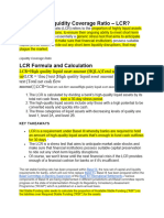 Liquidity Coverage Ratio