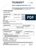 Bus100 Professional Communication Skills T1 2024