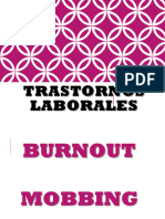 Trastornos Laborales - Burnout y Mobbing