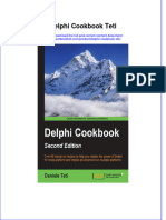 [Download pdf] Delphi Cookbook Teti online ebook all chapter pdf 