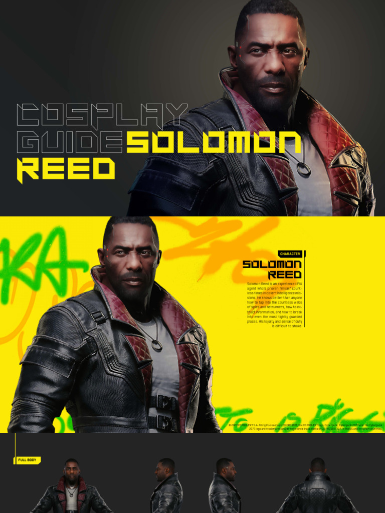 Solomon Reed Cosplay Guide en | PDF | Cosplay