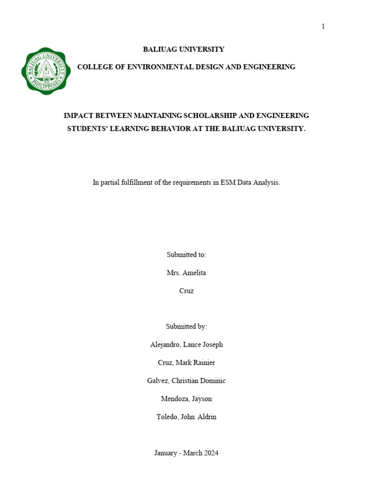 Research V2 Final 2.0 1 | PDF | Survey Methodology | Likert Scale