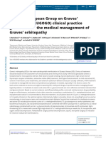 [1479683X - European Journal of Endocrinology] The 2021 European Group on Graves’ orbitopathy (EUGOGO) clinical practice guidelines for the medical management of Graves’ orbitopathy