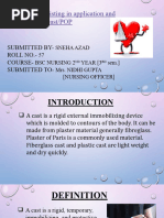 Cast Application and Nursing Care Guide | PDF | Diseases And Disorders ...