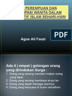 Materi 2024 Motivasi Dan Pengajian HBH PKK Kab Ponorogo PKK Perempuan Dan Emansipasi Wanita Dalam Perspektif Islam Selasa 23 April 2024 Offline