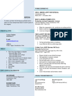 Sample Resume