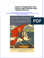 (Download PDF) From Conquest To Deportation The North Caucasus Under Russian Rule Jeronim Perovic Online Ebook All Chapter PDF