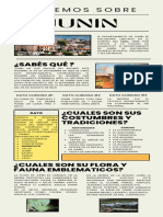 Infografía de Periódico Moderno Ordenado Colorido