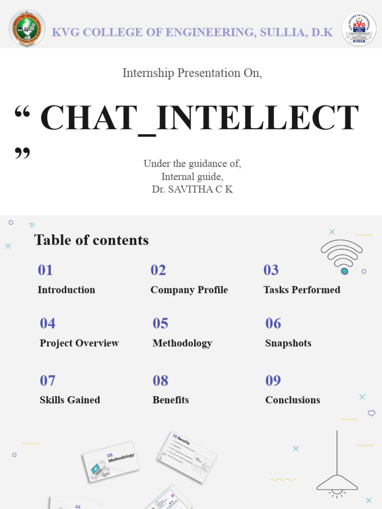 Chat_Intellect Internship Overview | PDF | Cyberspace | Computing