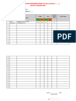 DAFTAR KEHADIRAN KELAS GURU PENGELOLAAN KINERJA PMM Per Bulan Per Guru