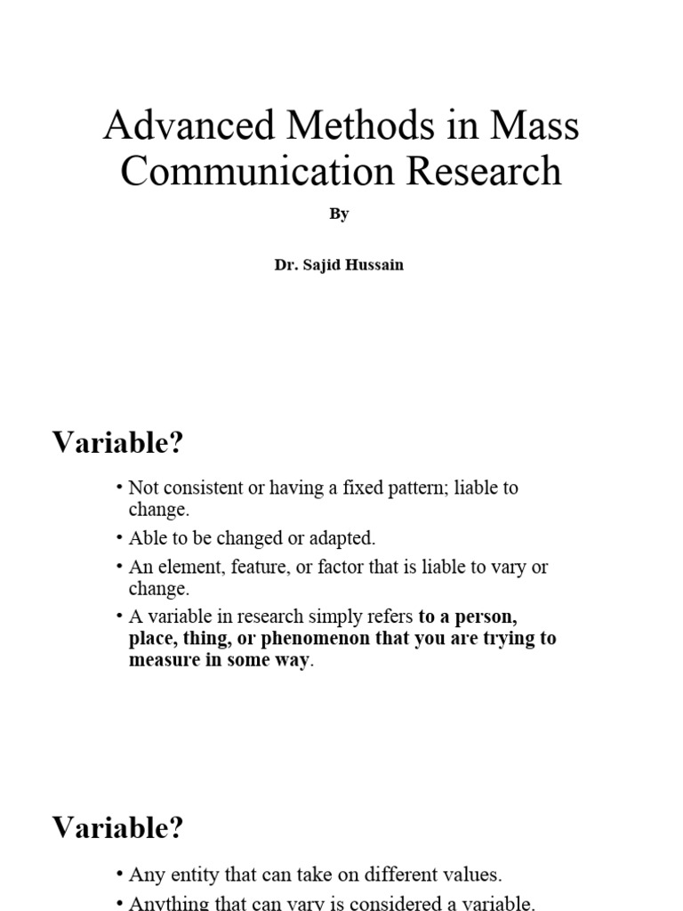Understanding Variables and Hypotheses | PDF | Hypothesis | Dependent ...