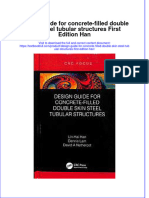 (Download PDF) Design Guide For Concrete Filled Double Skin Steel Tubular Structures First Edition Han Online Ebook All Chapter PDF