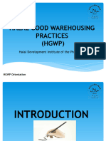 Halal Good Warehousing Practice