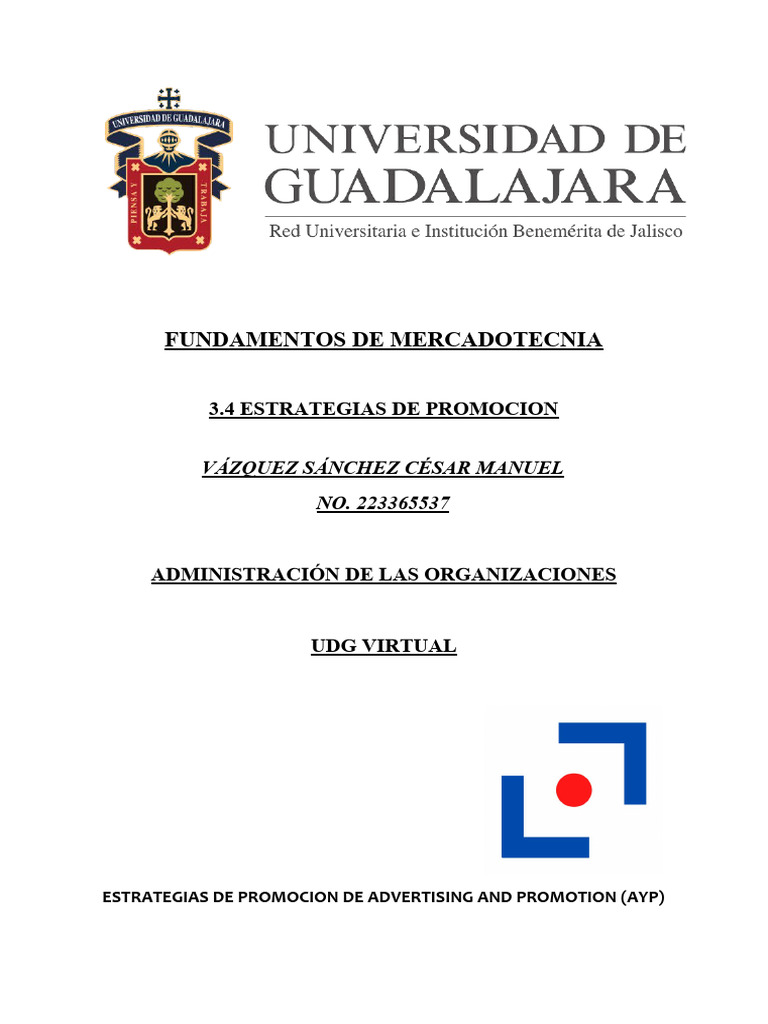Estrategias de Promoción Efectivas AYP | PDF | Publicidad | Marketing