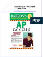 [Download pdf] Barron S Ap Calculus 14Th Edition David Bock online ebook all chapter pdf 