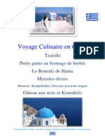 Voyage Culinaire en Grece