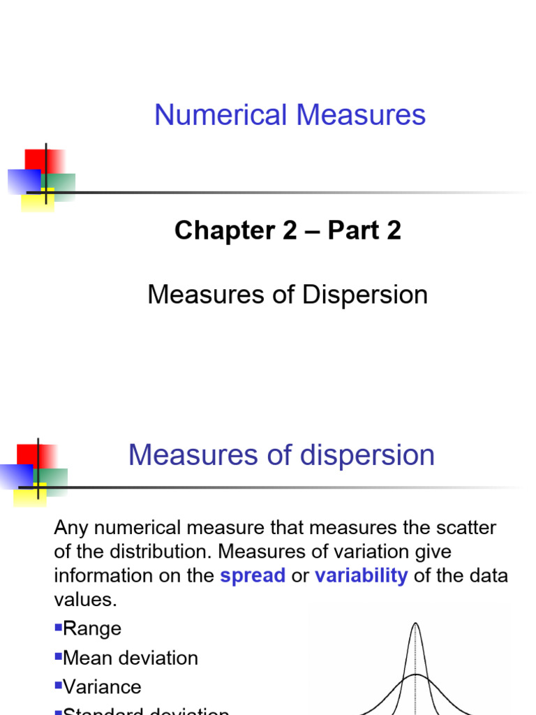 BS Lect 05 | PDF | Standard Deviation | Coefficient Of Variation