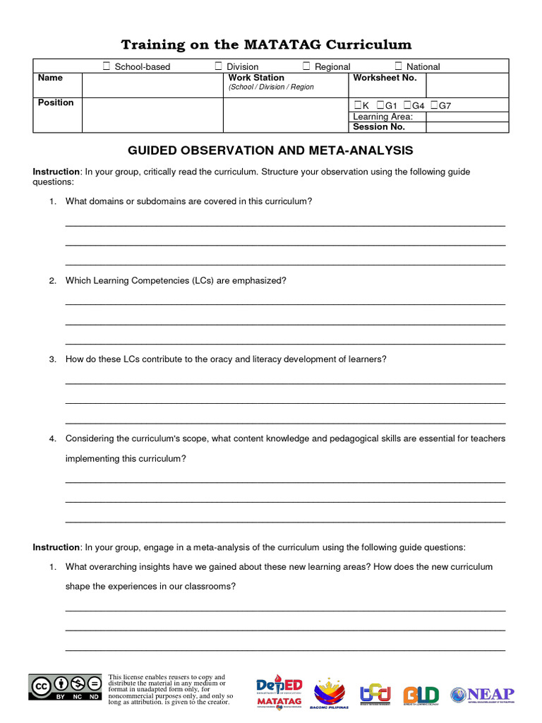 Final Worksheet1 Session2 Ferriols | PDF | Curriculum | Pedagogy