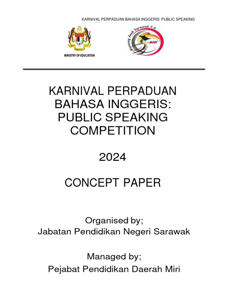 Public Speaking Competition For Primary And Secondary Schools 2024